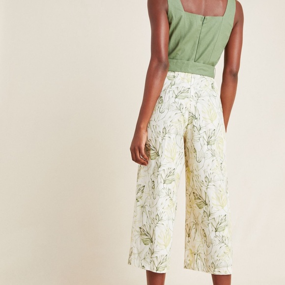 Gal Meets Glam Rachel Button-Front Jumpsuit - Picture 4 of 7